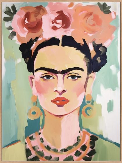 Frida kahlo en de online kleuren van het leven