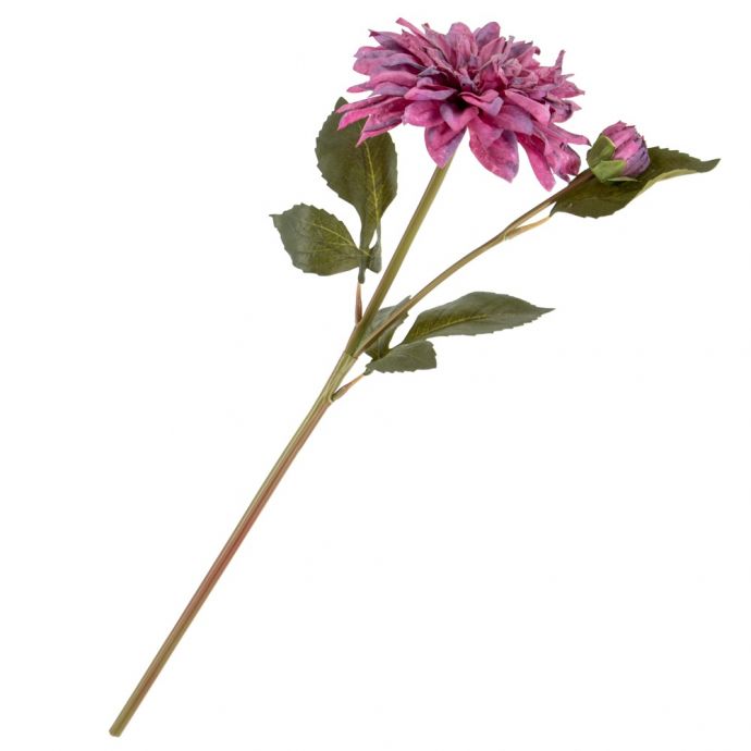 Kunstbloem dahlia paars