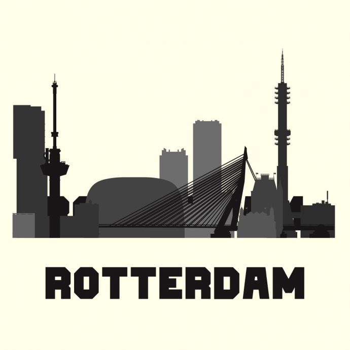 Tegeltje 'Rotterdam'