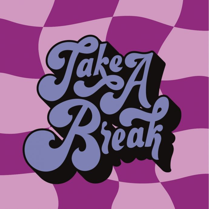 Tegeltje 'Take a break'