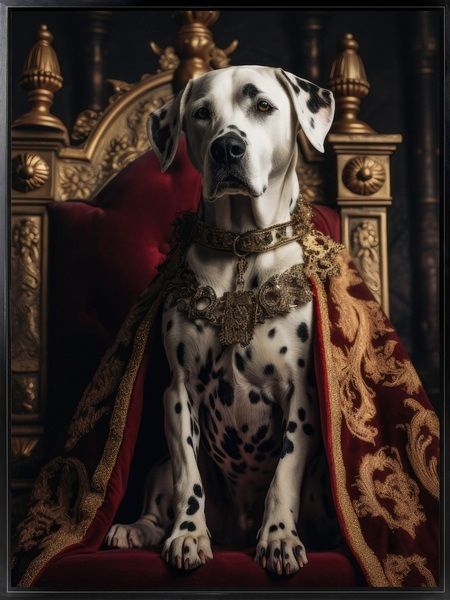 Poster in frame royal dog