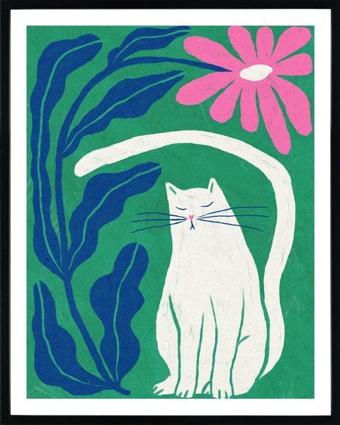 Poster in frame cats