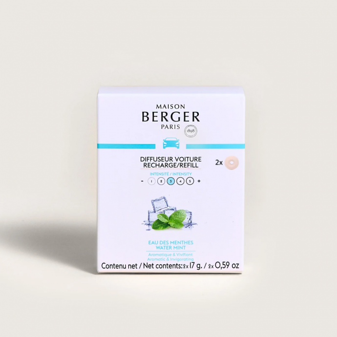 Maison Berger Autoparfum navulling Water Mint