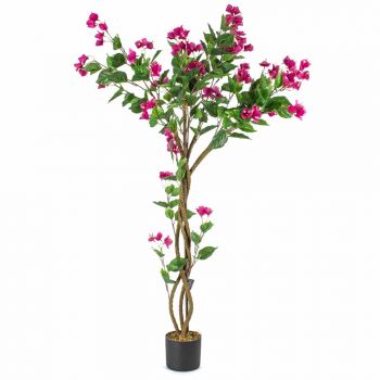 Kunstplant boom bougainvillea 140cm 