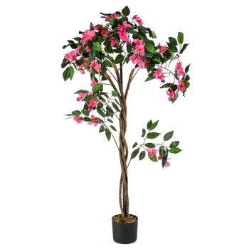 Kunstplant boom bougainvillea 120cm 