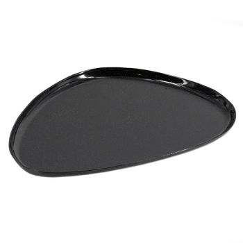 Metalen tray organisch black