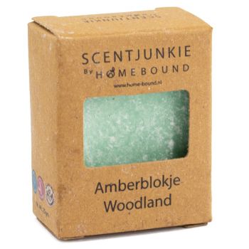 Amberblok in doosje ´Woodland´ 