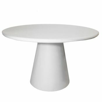 Eettafel Bora rond wit